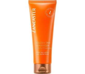 Lancaster Golden Tan Maximizer After Sun Lotion 250ml Natural Tan Accelerator Soothing Cooling For Body