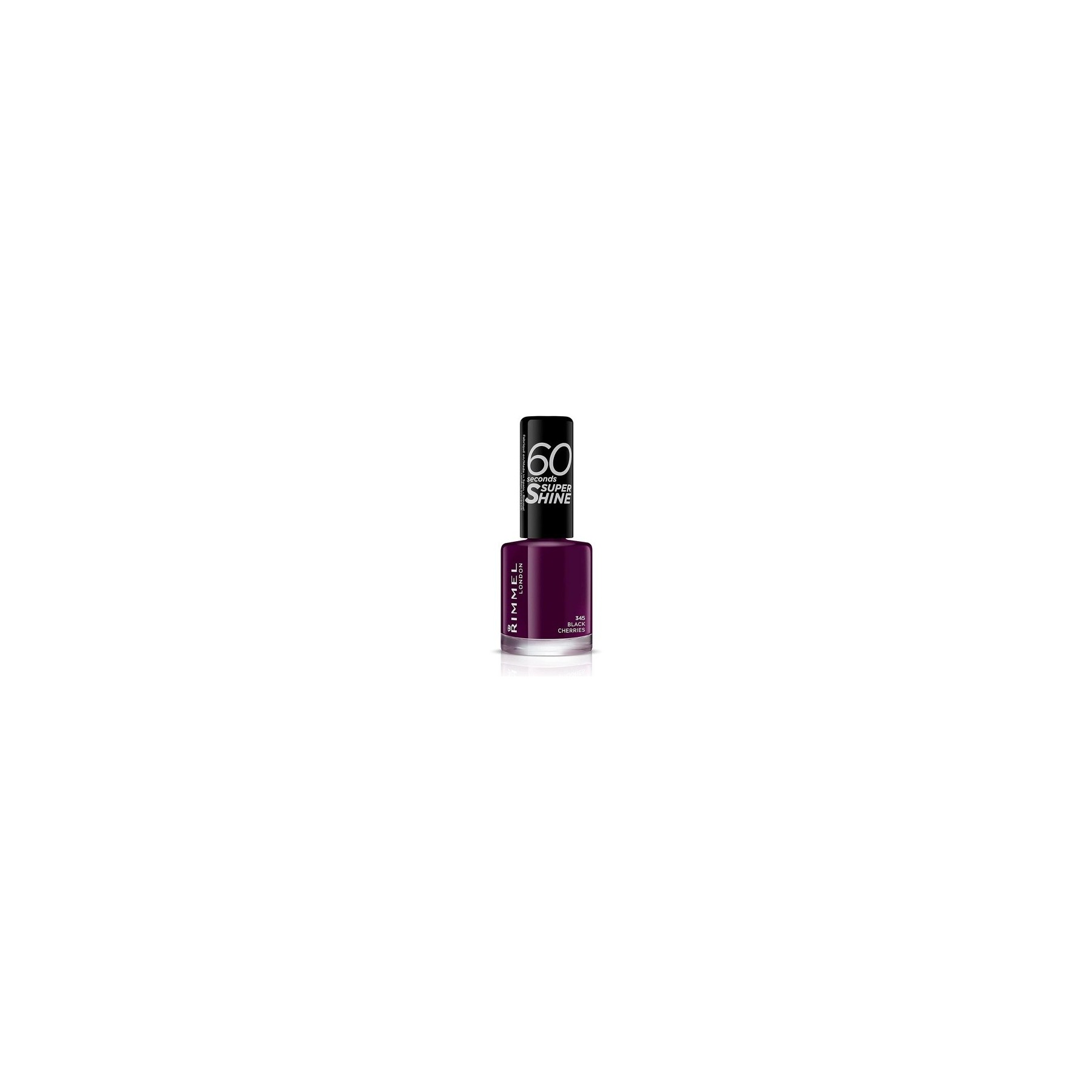 Rimmel 60 Seconds Super Shine 8ml - Black Cherries