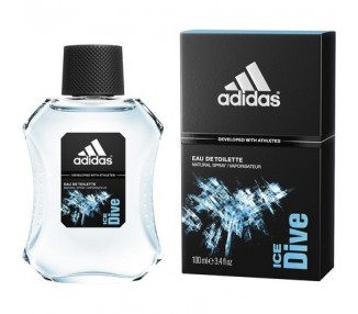 Adidas Ice Dive Eau de Toilette Spray for Men 100ml