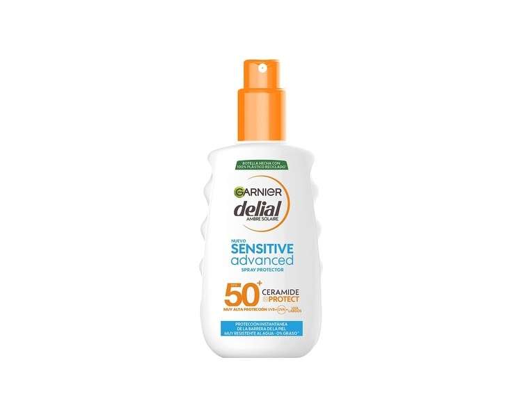 Delial Sensitive Advanced Spray Spf50 200ml