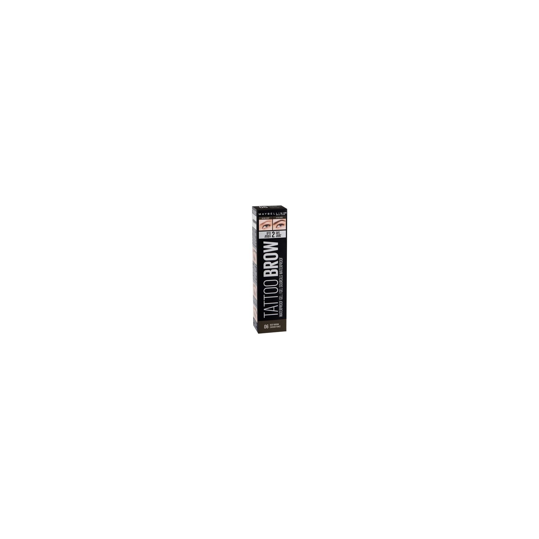 Maybelline New York Tattoo Brow Waterproof Eyebrow Gel 5ml Deep Brown