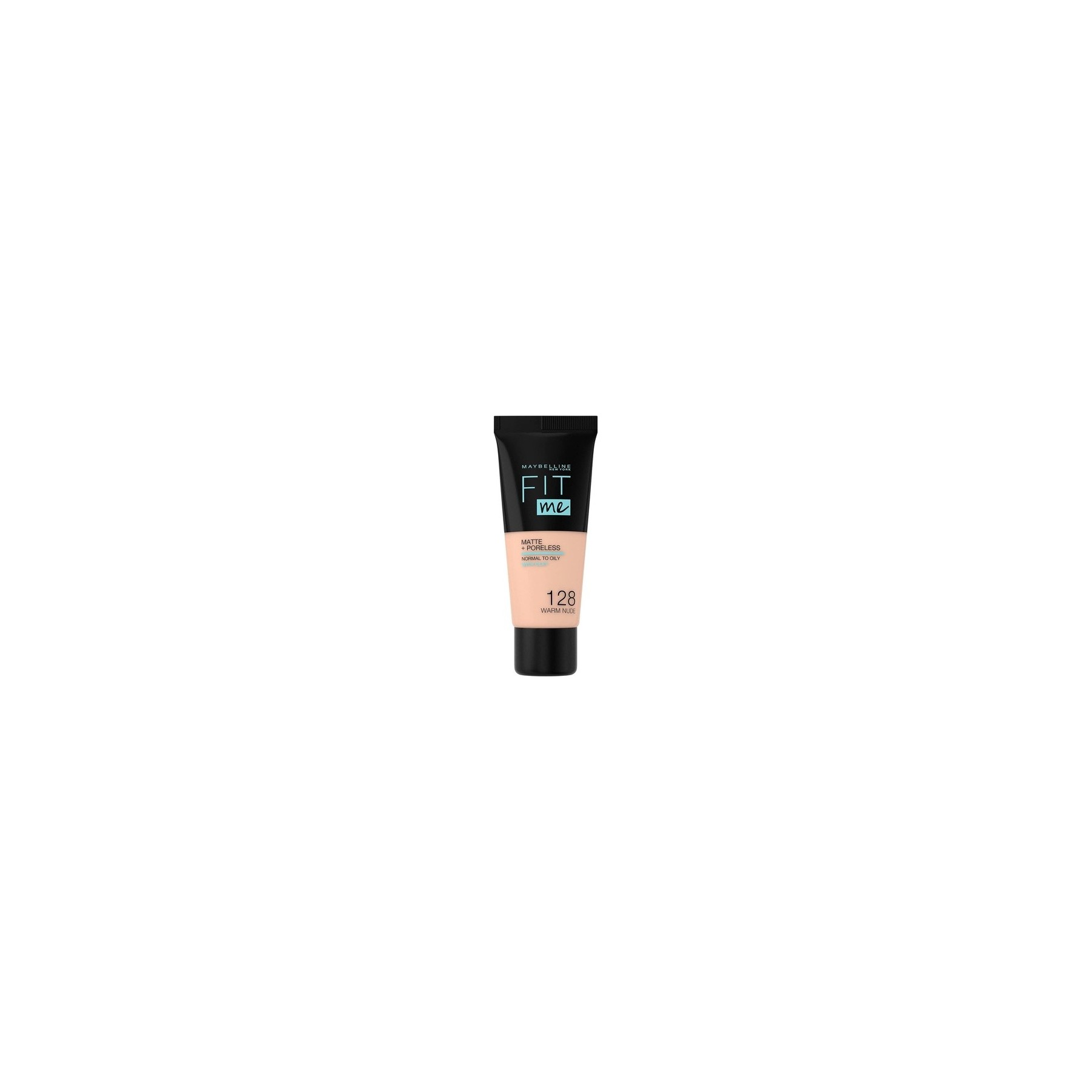 Fit Me Liquid Foundation Matte & Poreless 128 Warm Nude 3oml