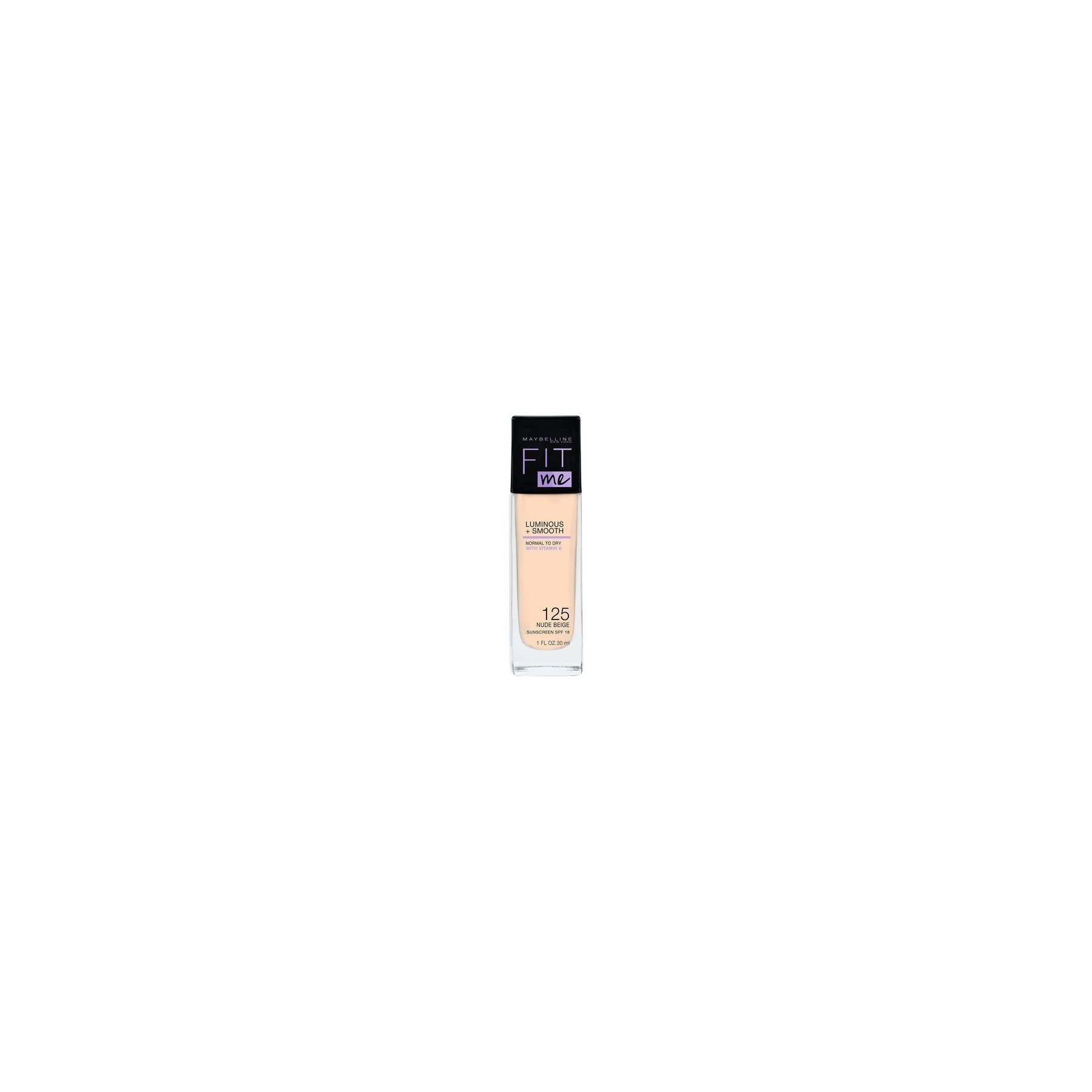 Maybelline Jade Fit Me Liquid Foundation 30ml 125 Nude Beige