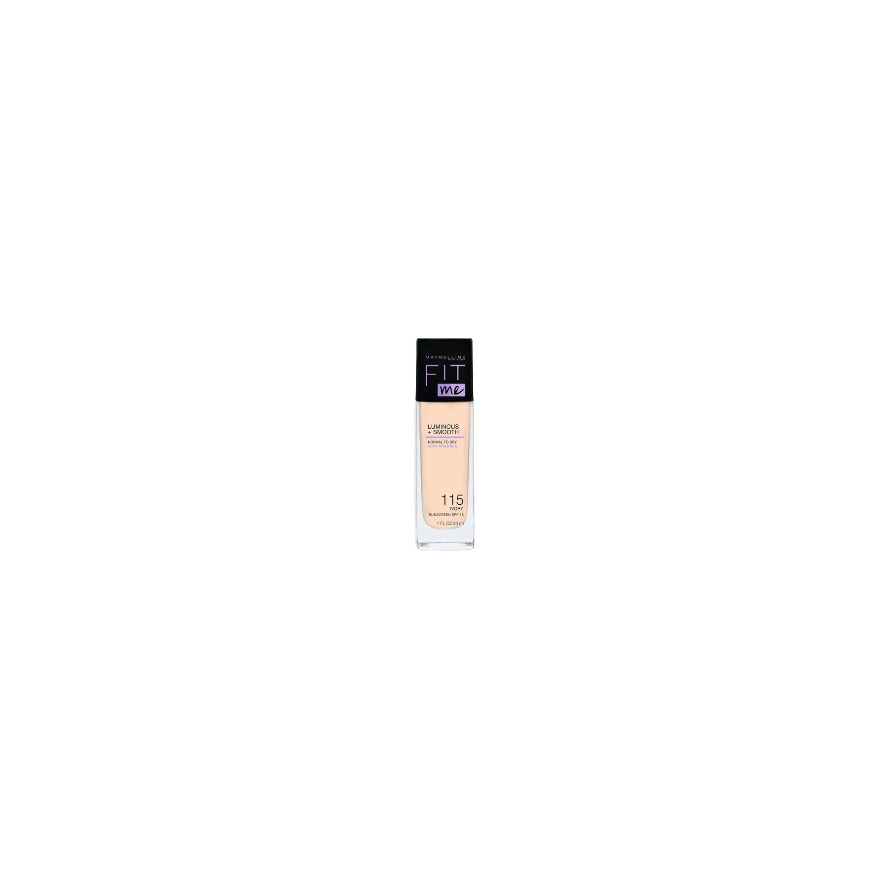 Maybelline Fit Me Liquid Foundation 30ml 115 Ivory