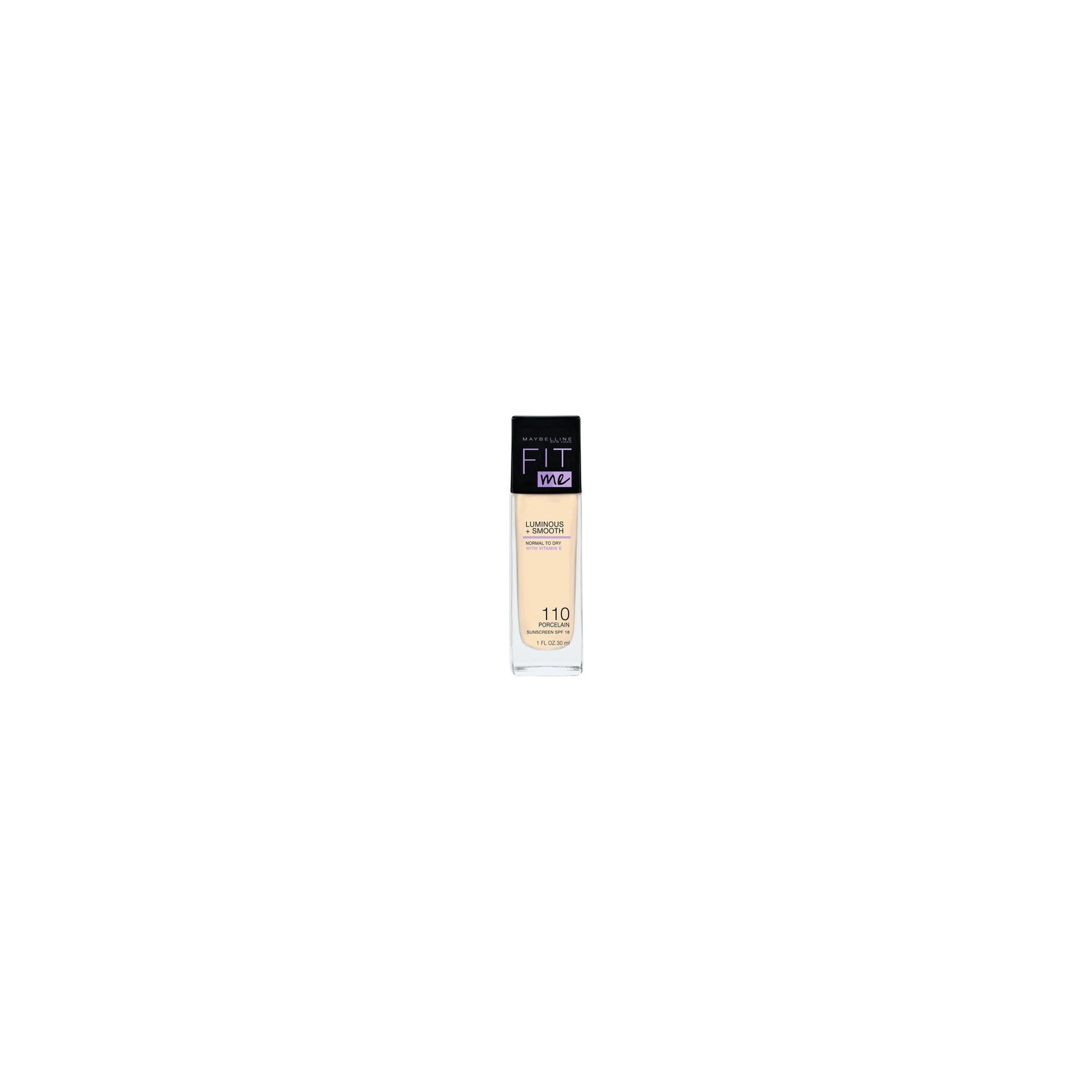 Maybelline Fit Me Luminous + Smooth Foundation 110 Porcelain 30ml