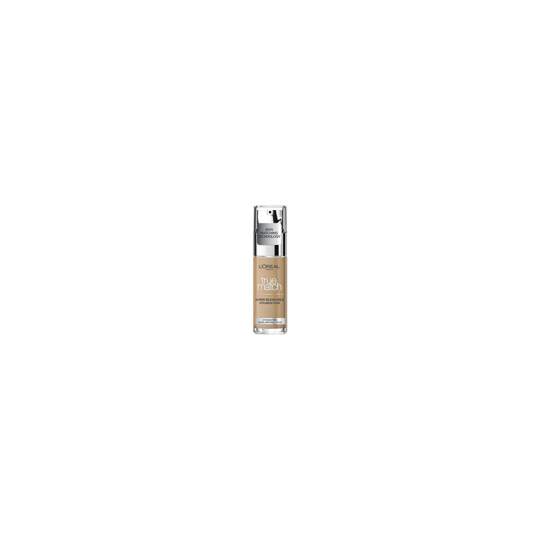 Oreal Ladies True Match Foundation, 7.W Golden Amber 30ml