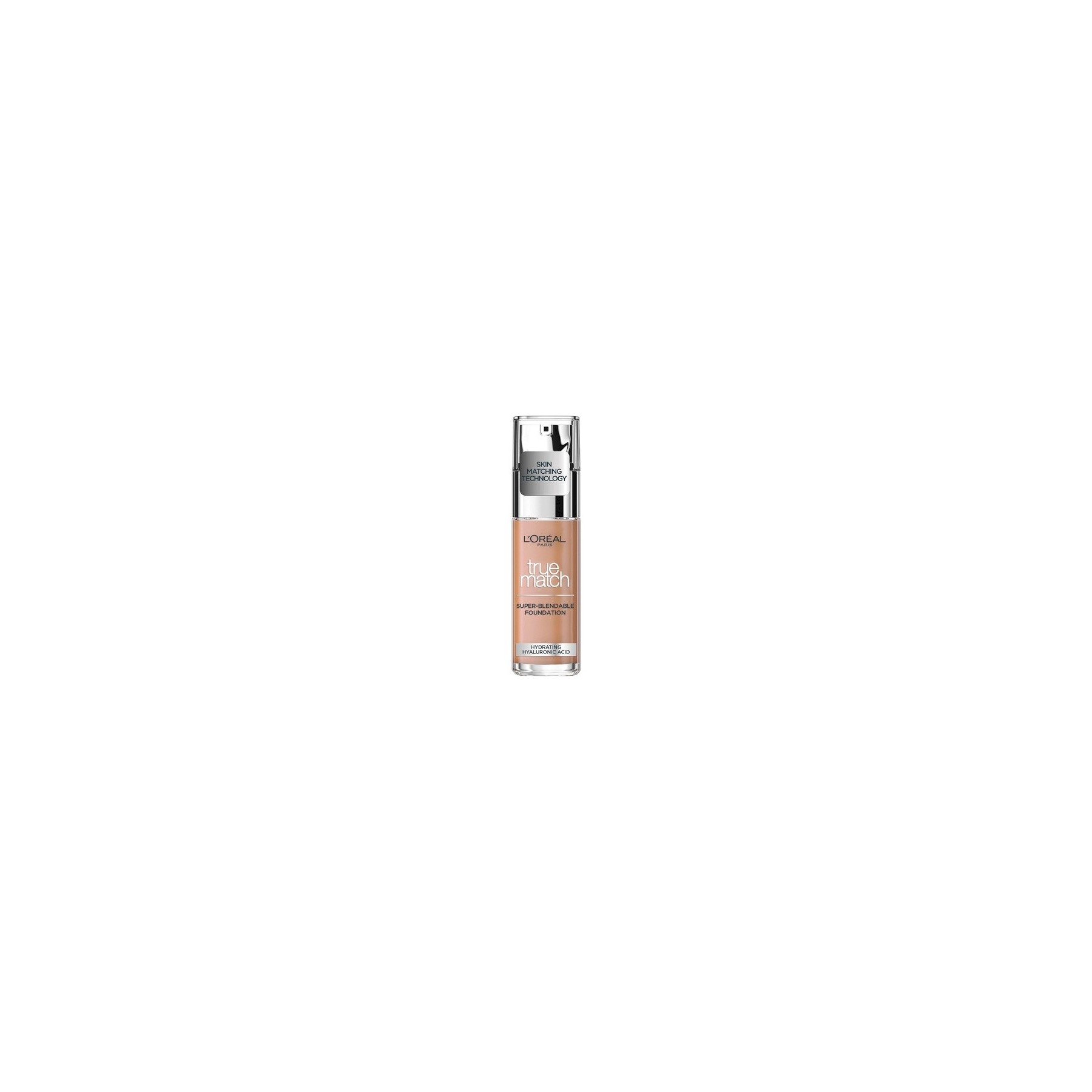 L'Oreal Paris True Match Liquid Foundation Skincare Infused with Hyaluronic Acid SPF 17 30ml 2C Rose Vanilla