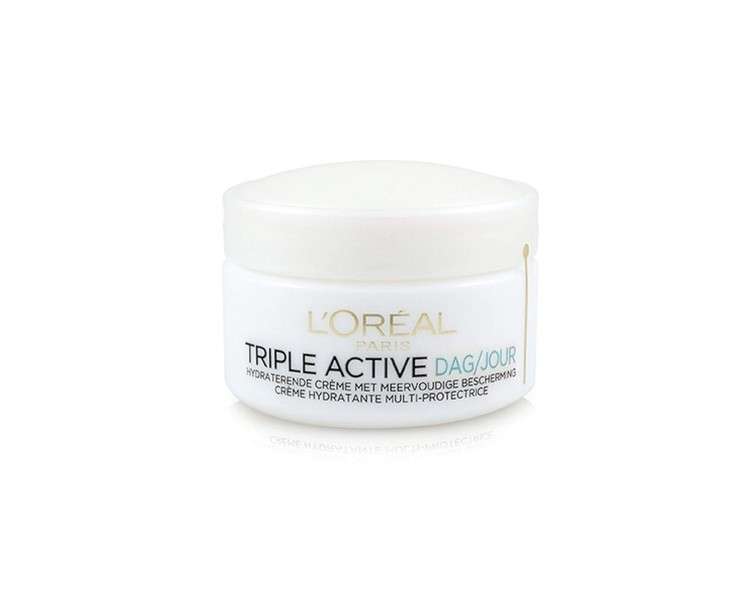 L'Oreal Triple Active Multi-Protective Day Cream 24H Hydration for Normal/Combination Skin 50ml