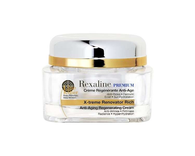 Rexaline X-treme Renovator Rich Regenerating Anti-Aging Cream with Hyaluronic Acid 50ml
