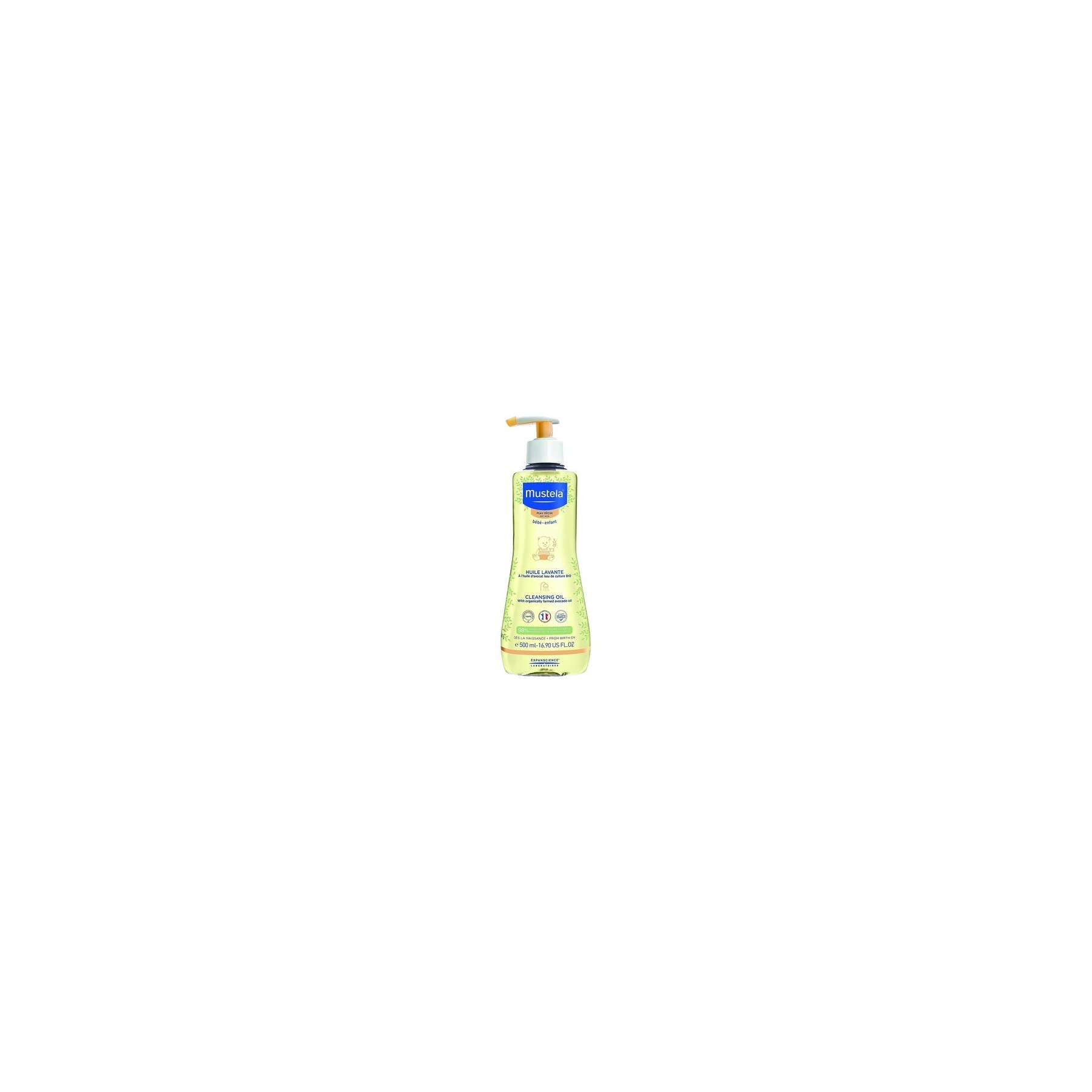 Mustela Cleansing Oil for Dry Skin 500ml