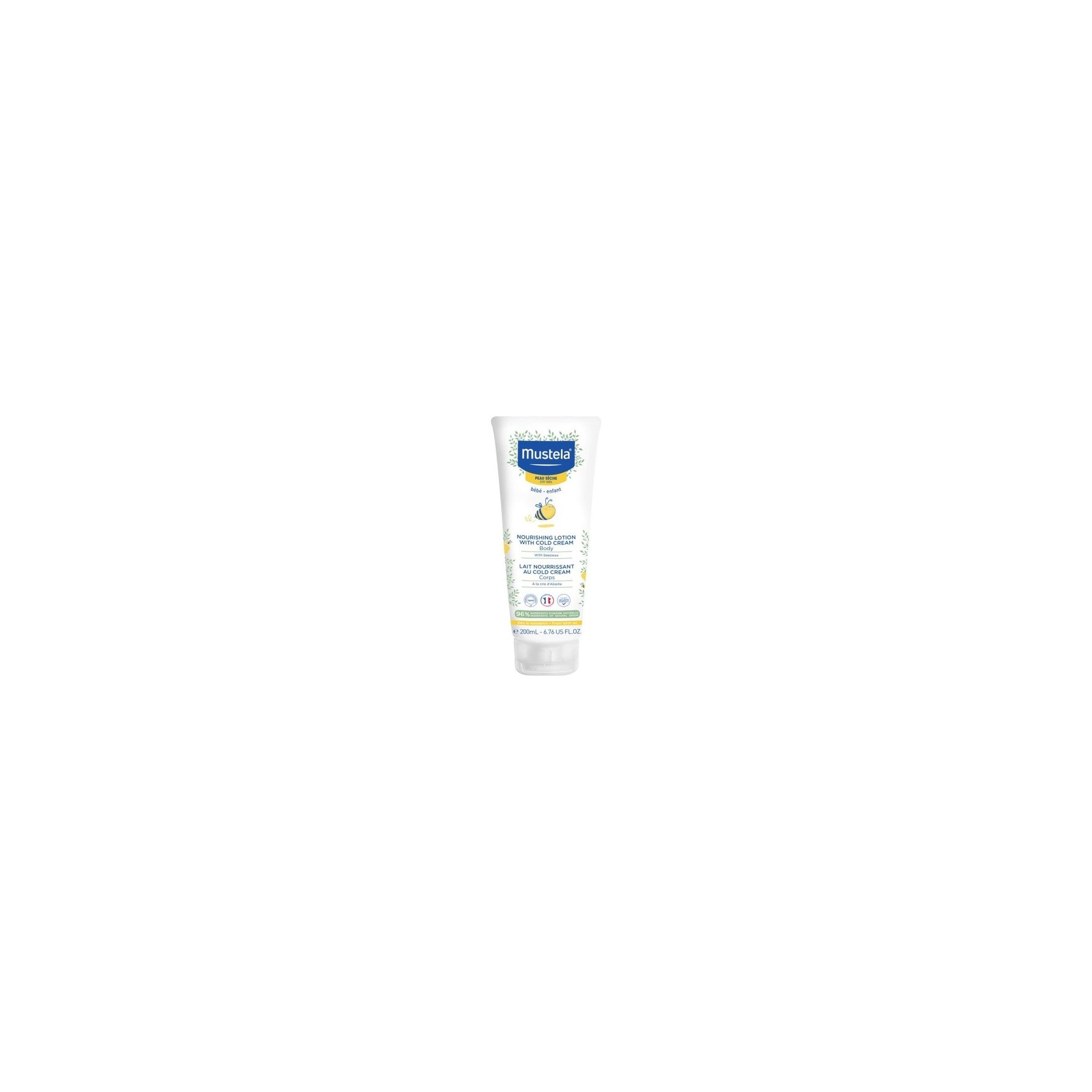 Mustela Nourishing Milk With Cold Cream and Bee Wax 200ml