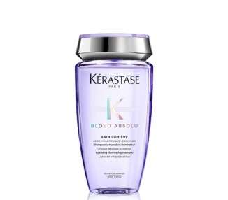 KERASTASE Blond Absolu Lumière Illuminating Shampoo for Lightened, Highlighted and Grey Hair 8.45 Fl Oz