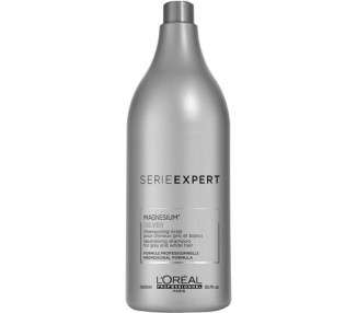 L'Oreal Professionnel Shampoo for Grey, White or Light Blonde Hair Serie Expert Silver 1.5l