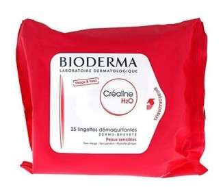 Bioderma Crealine H2O Cleansing Wipes 400g