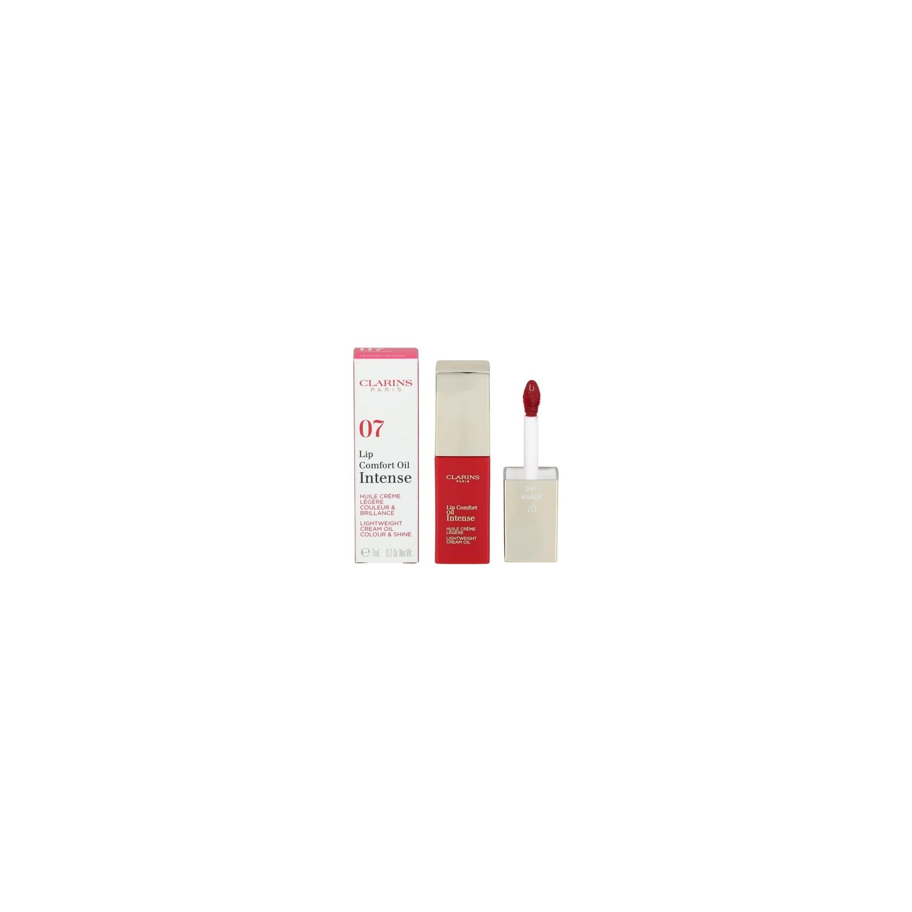 Clarins Lip Comfort Oil Intense 07 Intense Red 7ml