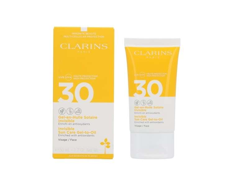 Clarins Sunscreen Gel in Oil SPF30 - New 2020