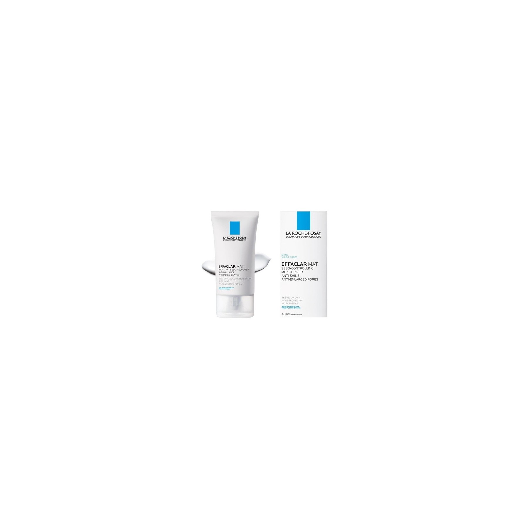 La Roche-Posay Effaclar Mat Mattifying Face Care Moisturizer For Oily Skin 40ml