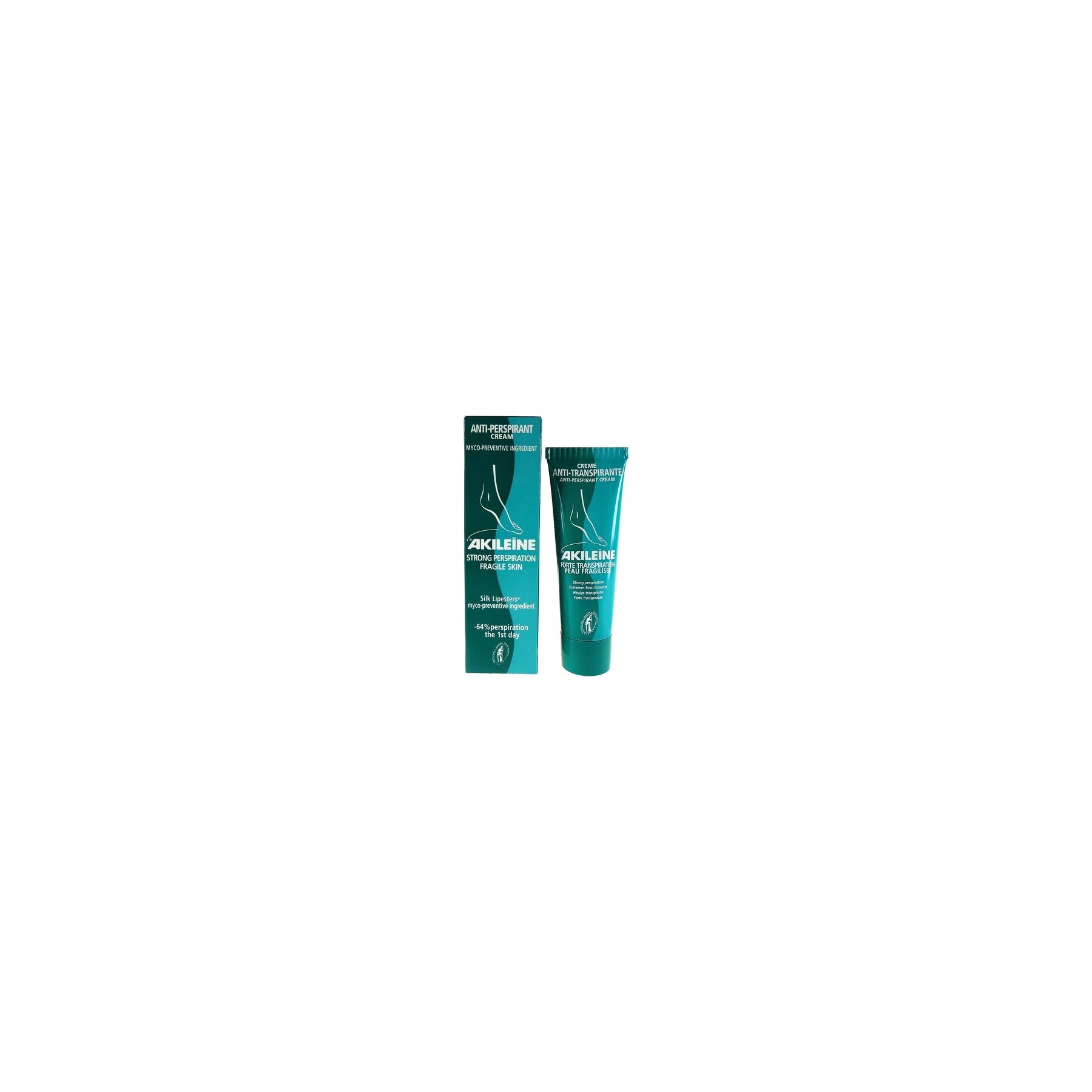 Asepta Akileine Vert Anti-Perspirant Cream