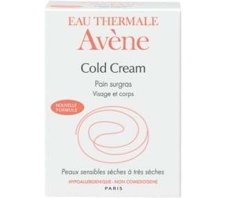 Face and Body by Eau Thermale Avene Cold Cream Ultra Rich Cleansing Bar 100g