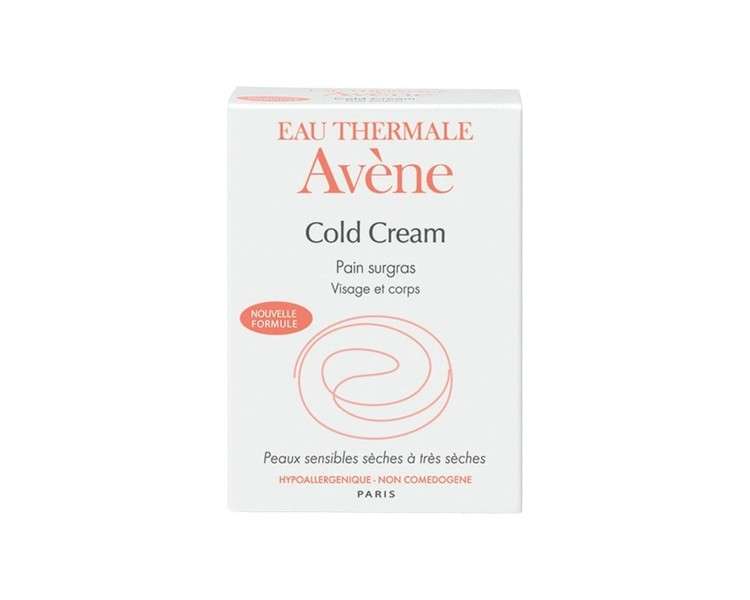 Face and Body by Eau Thermale Avene Cold Cream Ultra Rich Cleansing Bar 100g