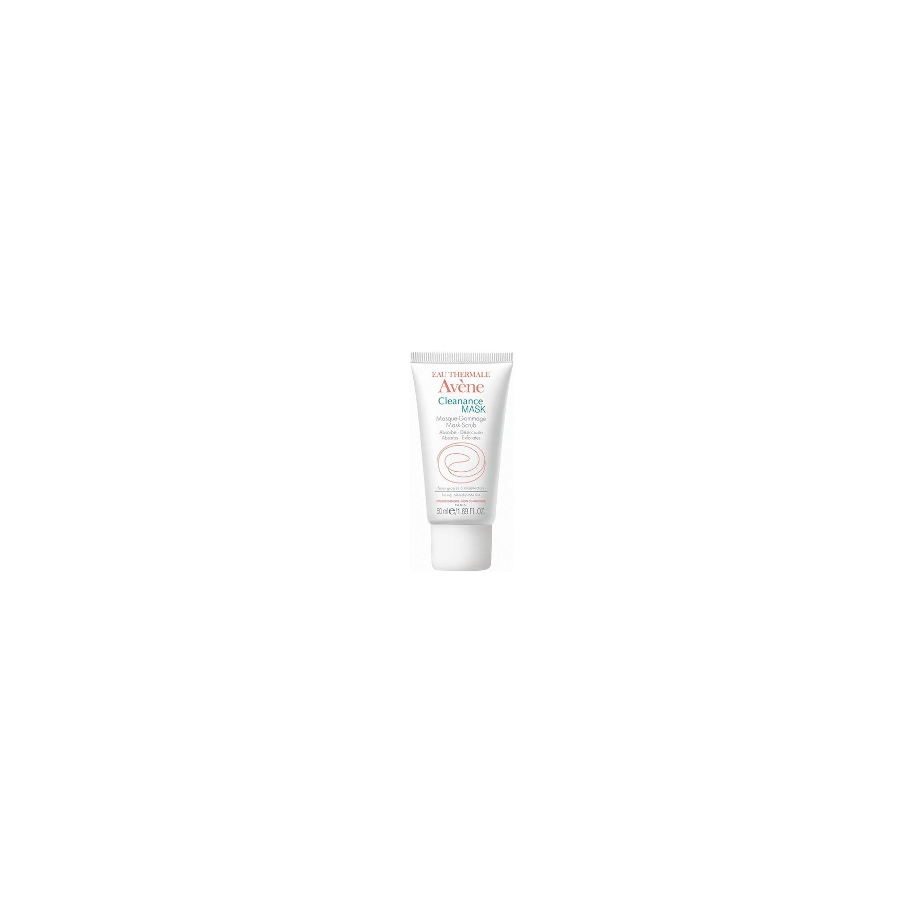 Avene Cleanance Mask Women Anti-Acne Removes Impurities for Oily Skin Type for All Skin Tones Paraben Free 50ml