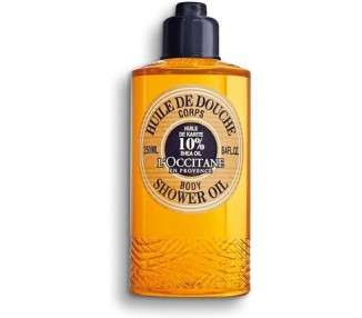 L'Occitane Shea Butter Body Shower Oil for Dry Skin 250ml