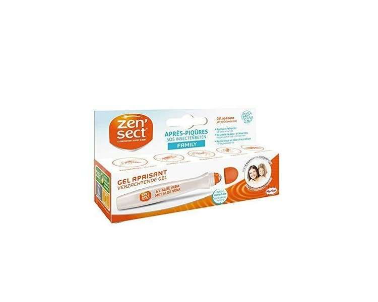 ZEN'SECT Soothing Stick Roll-On with Aloe Vera for After Insect Bites 10ml