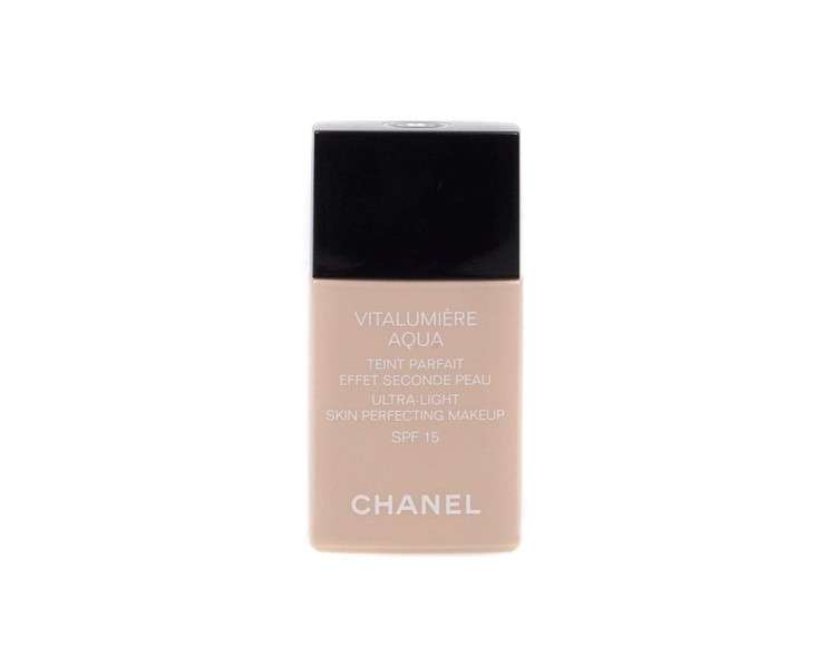 Chanel Vitalumiere Aqua Ultra Light Skin Perfecting Make Up SFP 15 Beige Tendre 30ml
