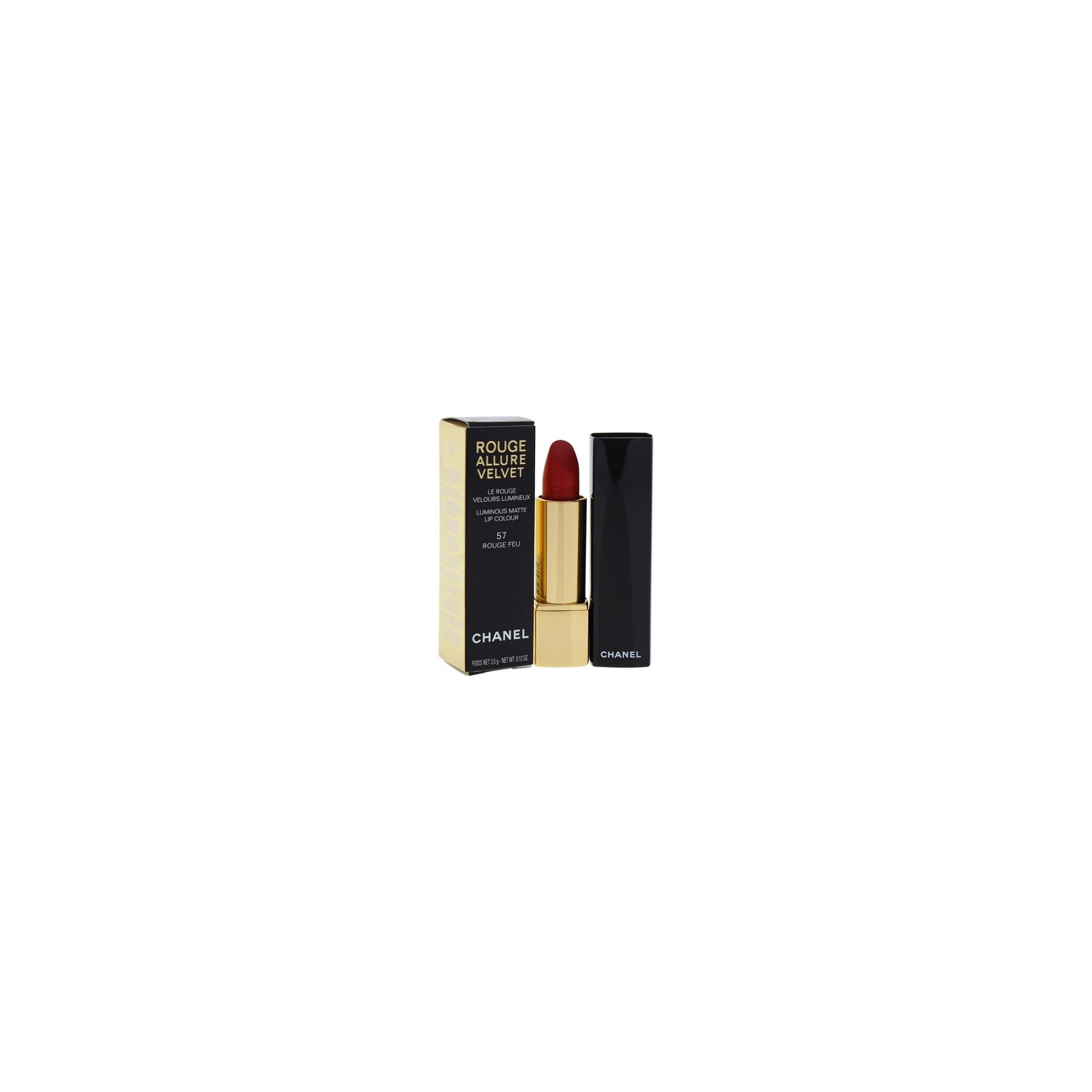 Chanel Rouge Allure Velvet Nr.57 Rouge Feu 3.5g