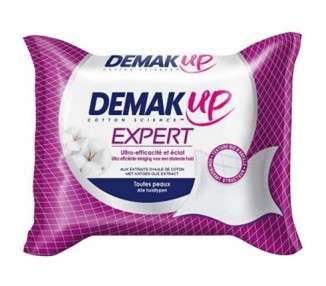 Demakup Expert Makeup Remover Wipes for All Skin Types