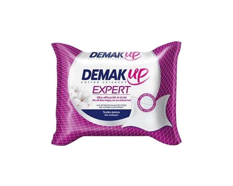 Demakup Expert Makeup Remover Wipes for All Skin Types