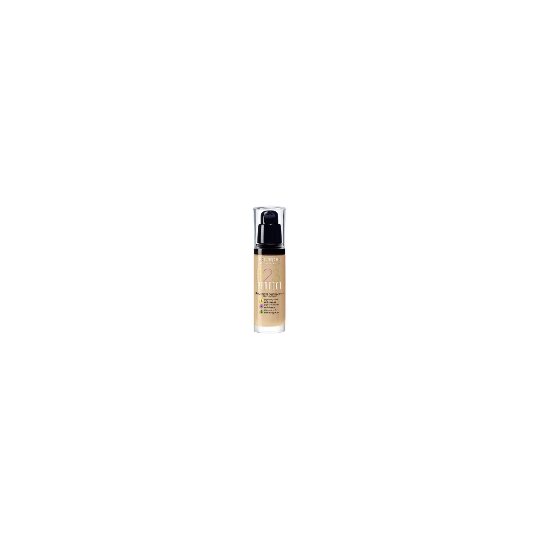 Bourjois Paris 123 Perfect Foundation 30ml 55 Dark Beige