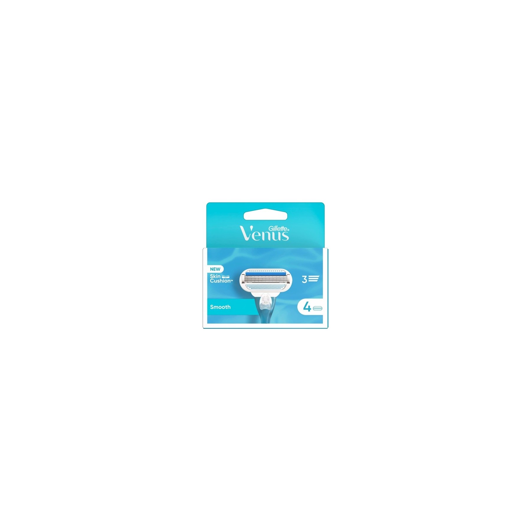 Gillette Venus Smooth Razor Blade Refills 4