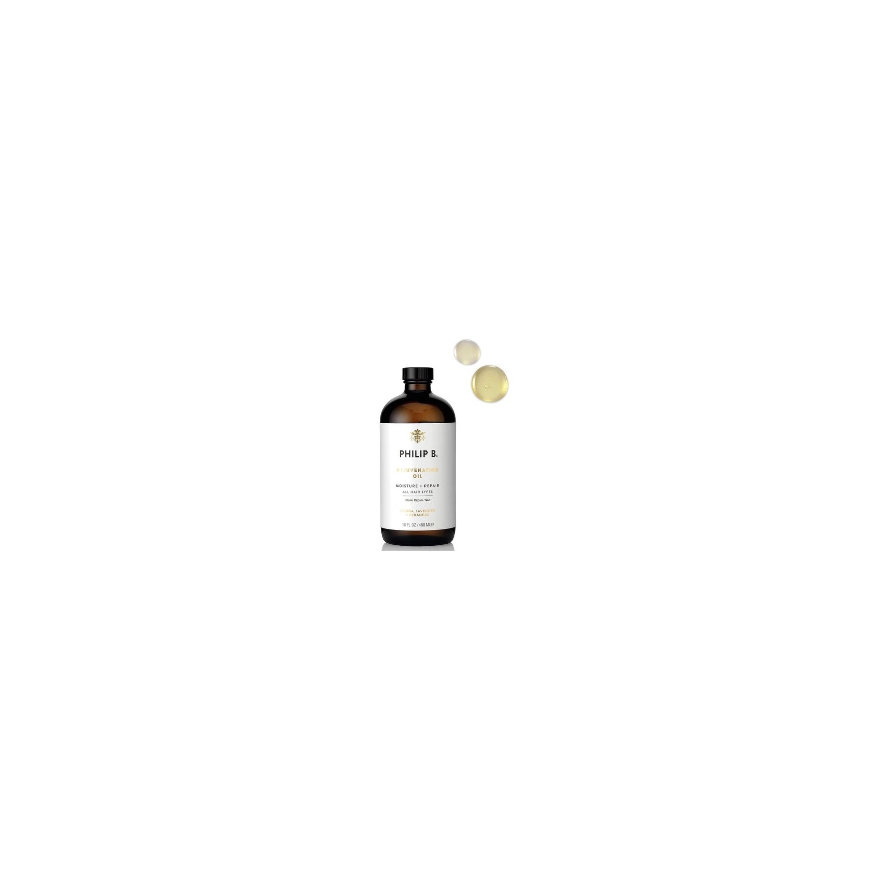 Rejuvenating Oil for Dry to Damaged Hair and Scalp 480ml