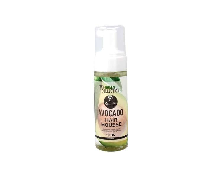 Curls Avocado Hair Styling Mousse 8oz