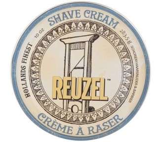 Reuzel Shave Cream Reduces Cuts and Nicks Highly Concentrated Rich and Super-Slick Formula Closest Most Comfortable Shave Reduce Scrapes and Razor Irritation Vegan Formula 283g