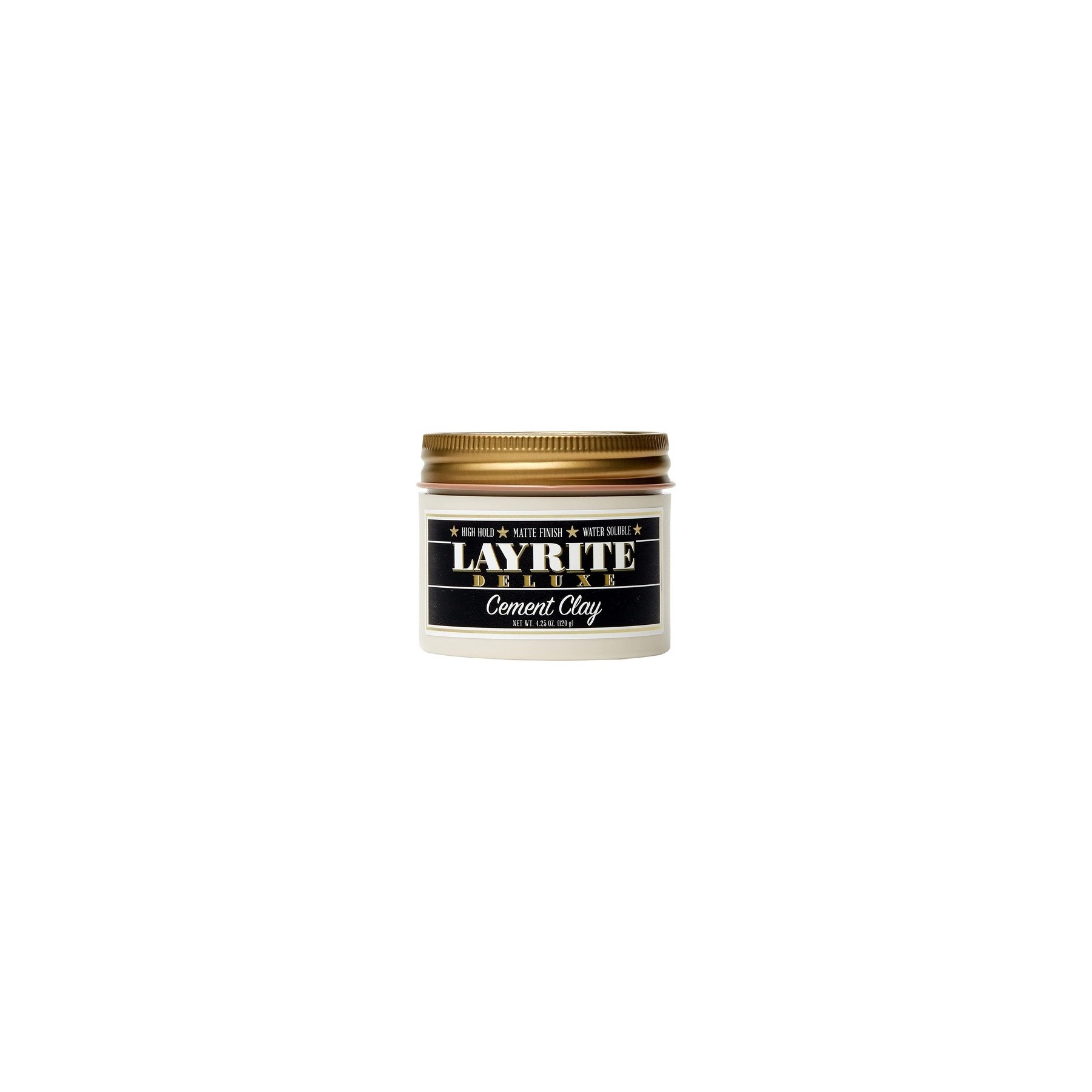 Layrite Cement Clay 120g High Hold Water Soluble Matte Finish