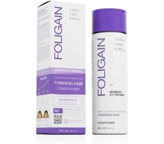 Foligain 2% Trioxidil for Thinning Hair Women's Conditioner 236ml 8oz