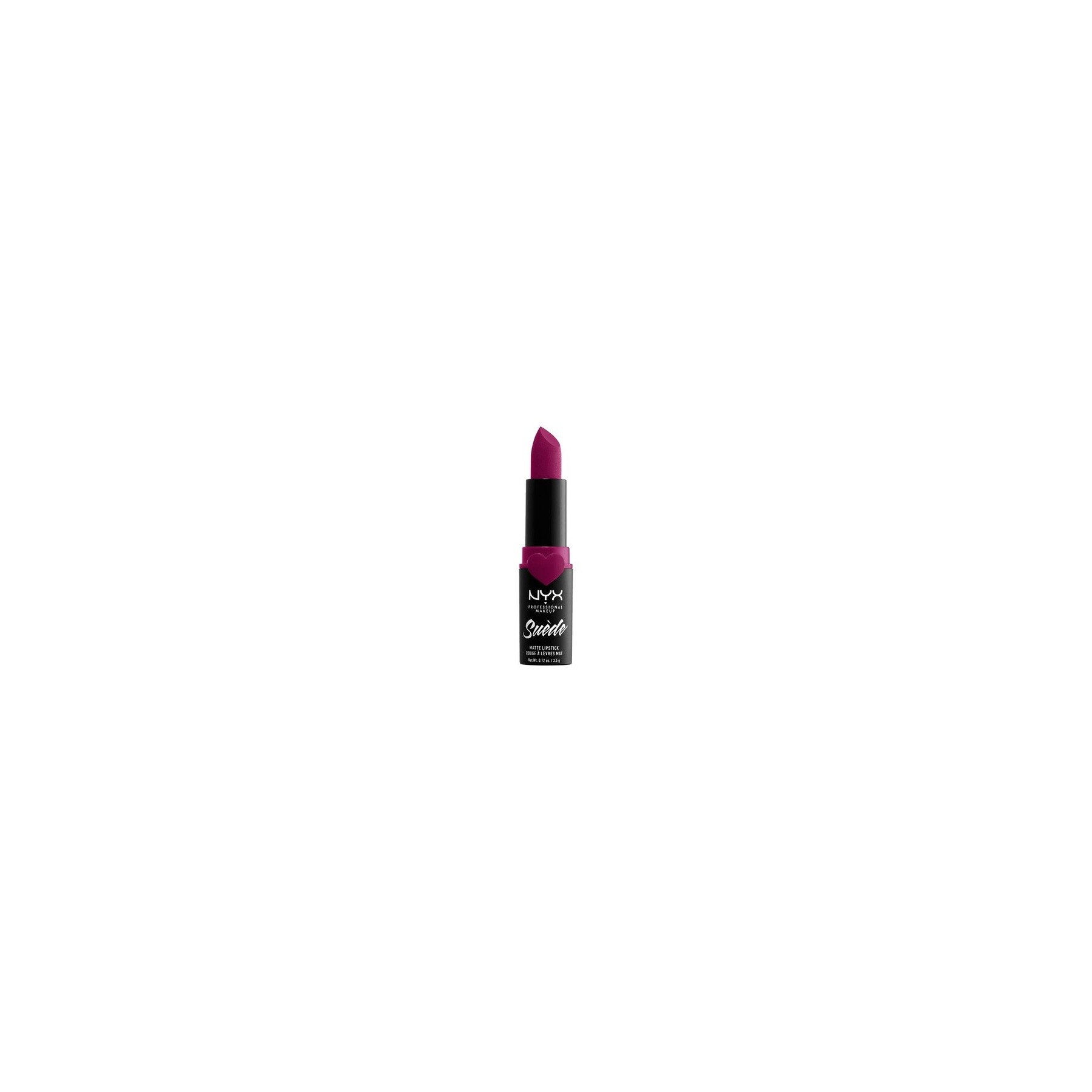 NYX Professional Makeup Suede Matte Lipstick Sweet Tooth Fuchsia