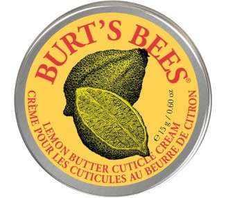 Burt's Bees 100% Natural Moisturizing Lemon Butter Cuticle Cream 15g
