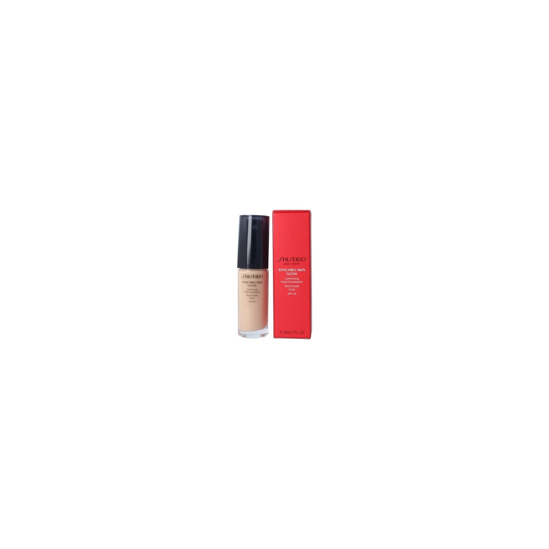 Shiseido Synchro Skin Glow Neutral 3 Fluid Foundation 30ml
