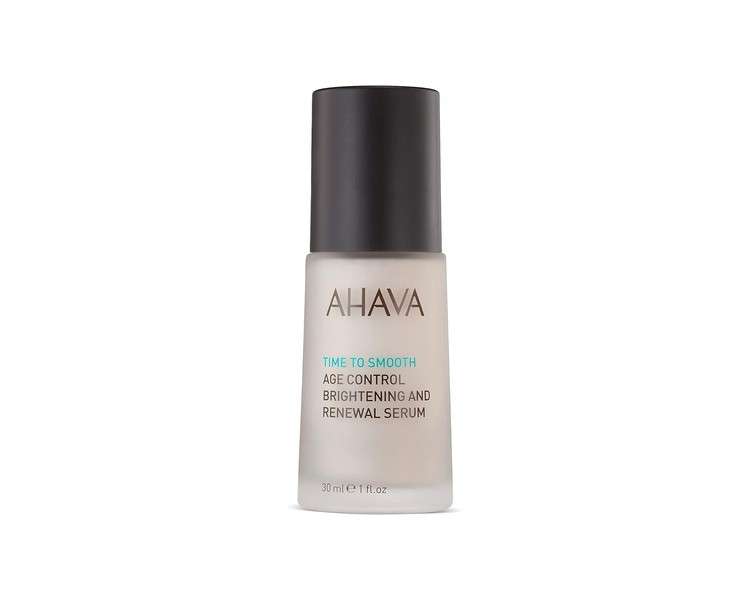 AHAVA Age Control Brightening and Renewal Serum Natural Anti-Aging Serum for Face and Neck 30ml