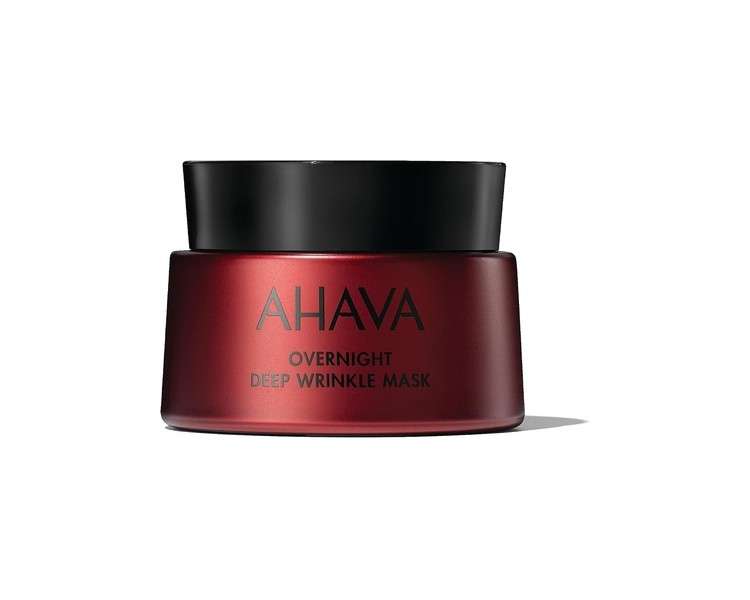 AHAVA Deep Wrinkle Overnight Mask Anti-Aging Facial Treatment 50ml