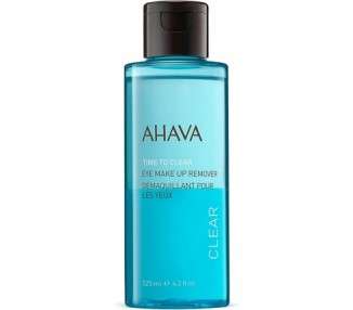 AHAVA Eye Makeup Remover 125ml Dead Sea Natural Gentle Waterproof Make Up Remover