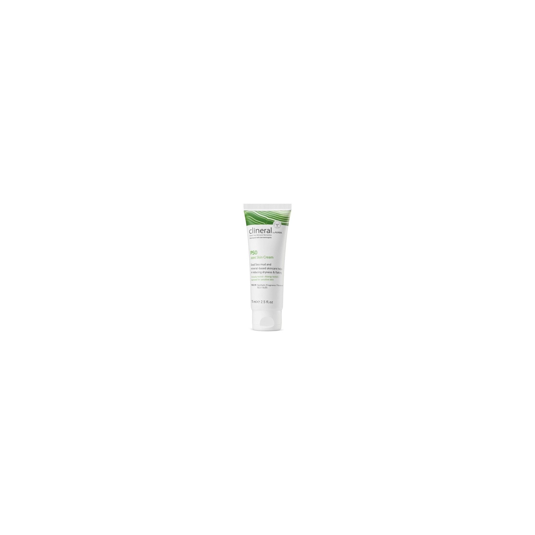 CLINERAL by Ahava PSO Joint Skin Cream 75ml Fragrance Free