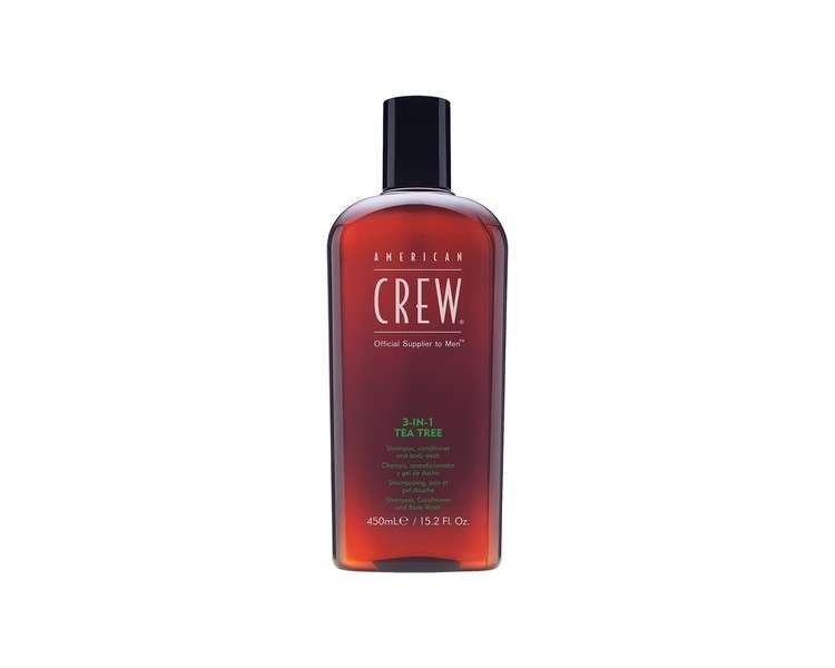 American Crew 3-in-1 Shampoo/Conditioner and Body Wash Tea Tree 450ml