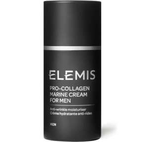 ELEMIS Pro-Collagen Anti-Wrinkle Moisturiser for Men with Padina Pavonica, Ginkgo Biloba & Abyssine 30ml