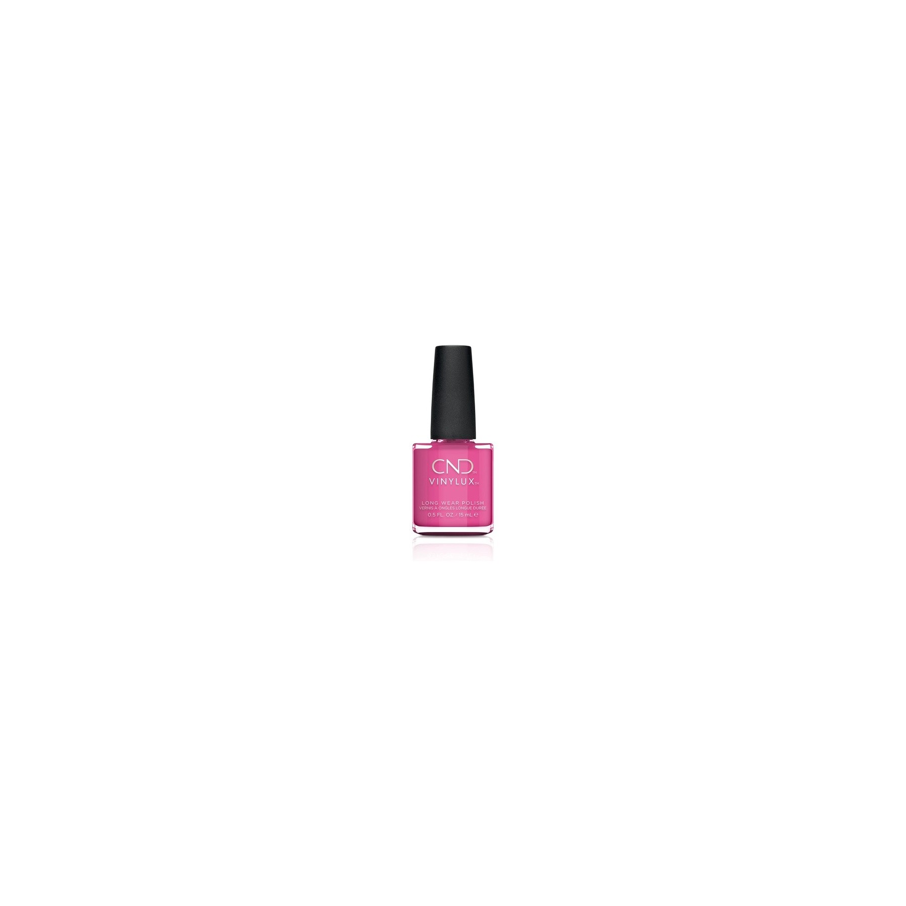 CND Vinylux Long Wear Nail Polish No Lamp Required 15ml Hot Pop Pink