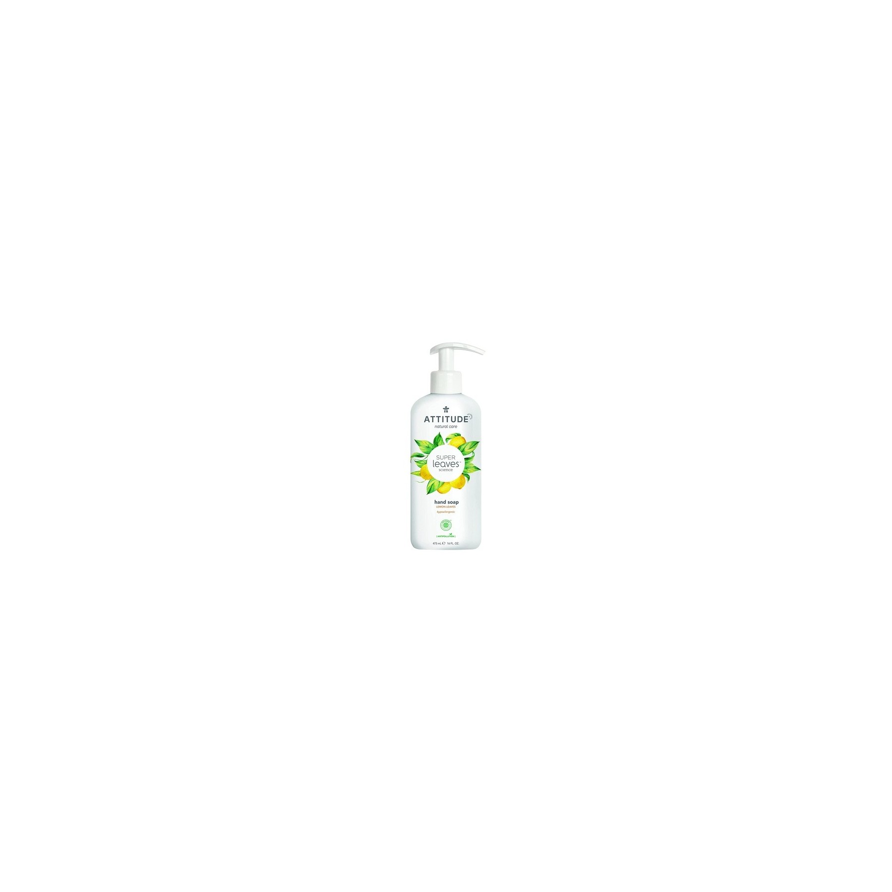 ATTITUDE Super Leaves Hand Soap with Lemon Leaf Extract 473ml