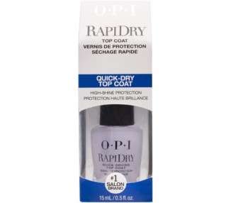 OPI RapiDry Top Coat Fast-Drying High Gloss Finish Nail Polish
